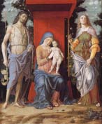 Andrea Mantegna The Virgin and Child with the Magadalen and Saint John the Baptist